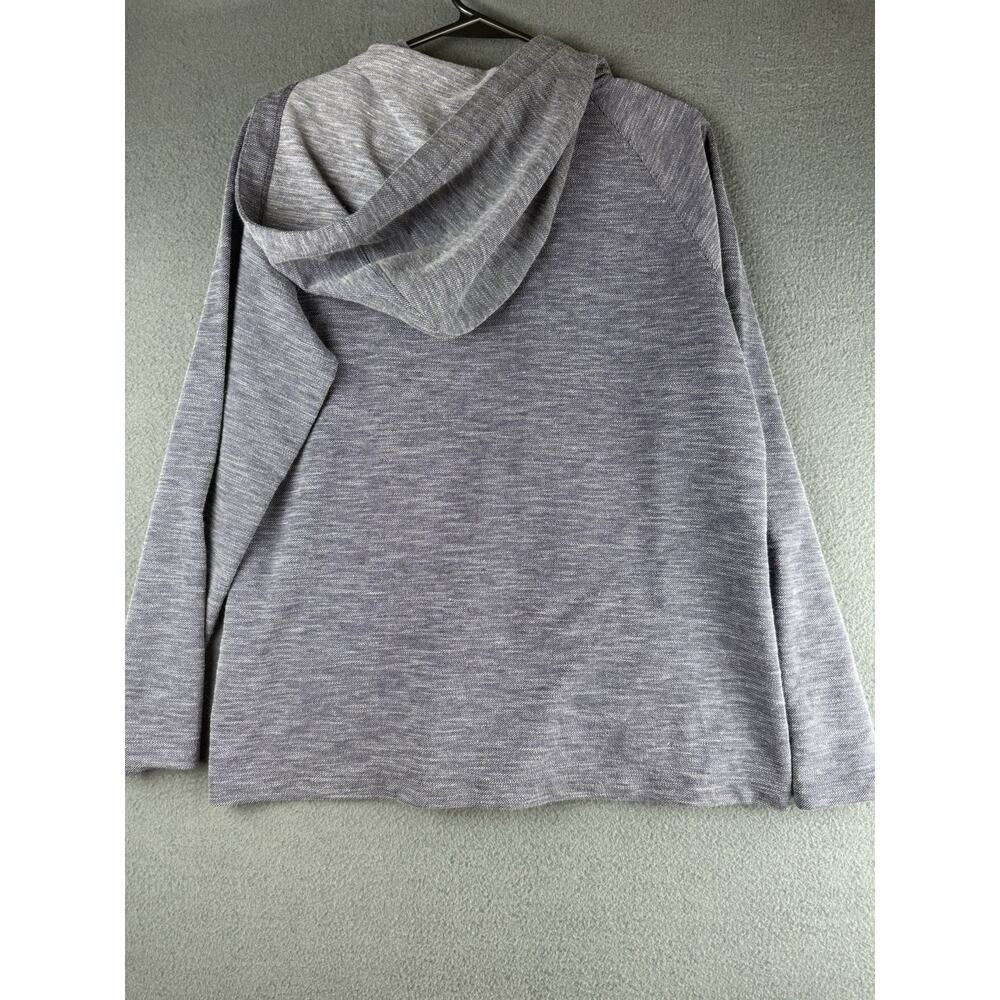 Weekends By Chicos Blue Zip Front Jacket Size 2 L… - image 8